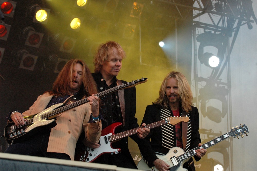 Ricky Phillips, JY and Tommy Shaw