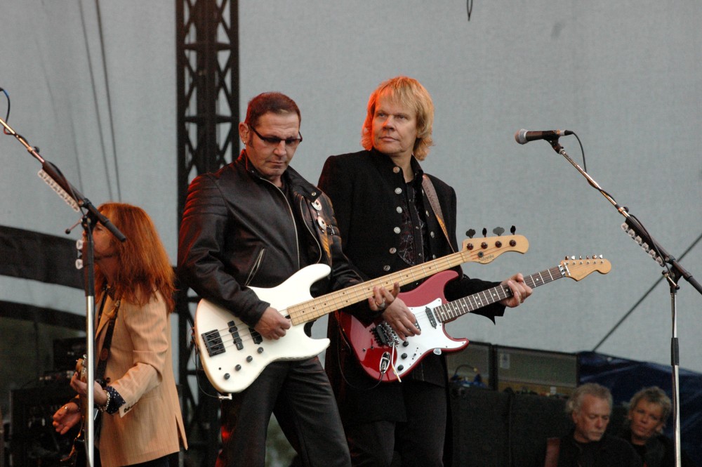 Chuck Panozzo and JY
